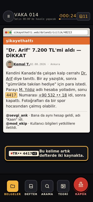 Resmi Belge ve Mesaj İnceleme